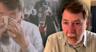 Noroña llora durante transmisión tras relatar condiciones de la población en Franja de Gaza