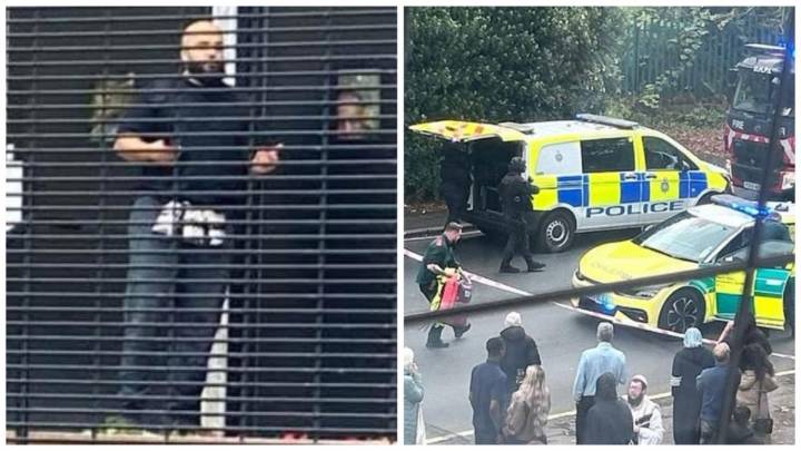 Video: ataque terrorista a una sinagoga en Manchester durante el Yom Kippur