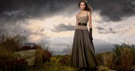 Angelina Kendall Poses Against a Dramatic Landscape in the Max Mara Fall 2025 Campaign