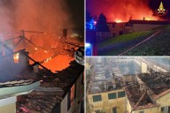 21 nuns escape disastrous fire engulfing nearly 400-year-old Bernaga Monastery in Italy