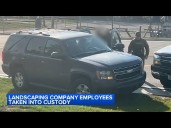 Federal agents appear to detain landscaping company employees in Lake County: VIDEO