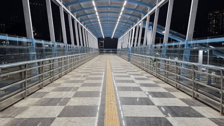 New FOB at Bhandup station opens for passengers