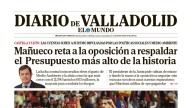 Portada de Diario de Valladolid del 15 de octubre de 2025