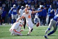 David's pick sets up winning FG as Bucs beat Seahawks 38-35 in duel between Mayfield and Darnold