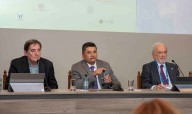 García Montero: “Ya habrá tiempo de hablar de la preparación del sucesor del director de la RAE”. Muñoz Machado: “Ni idea”