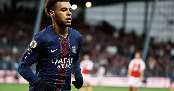 PSG forward Désiré Doué faces several weeks out with a thigh tear