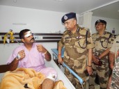 DG CISF visits Patna: Assesses election duty, interacts with injured staff