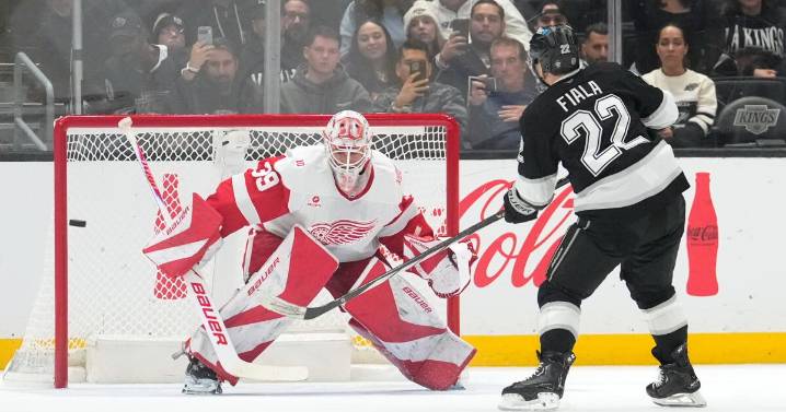 Kings lose to Detroit Red Wings in shootout