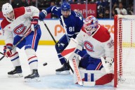 Leafs score four unanswered defeating Canadiens in season opener