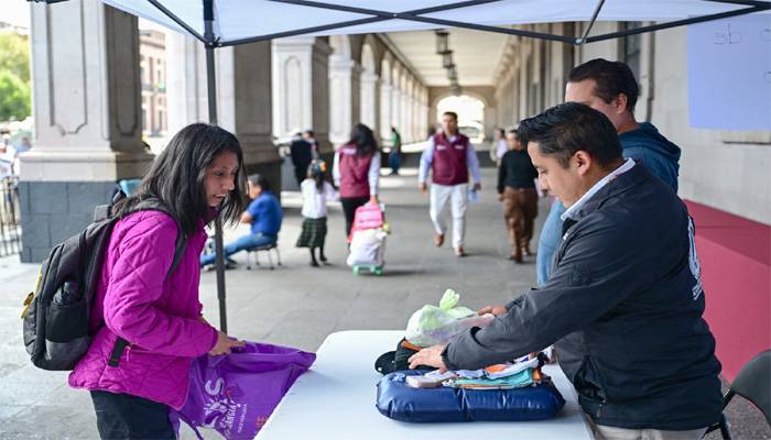 Instalan centros de acopio en apoyo a damnificados en Puebla, Hidalgo y Veracruz
