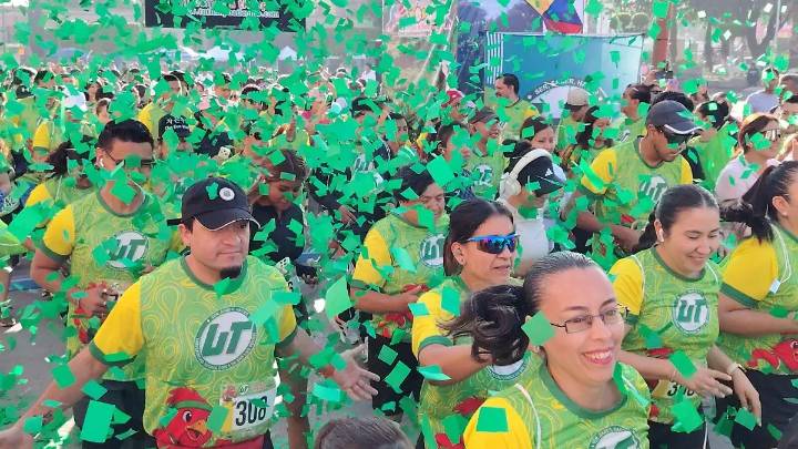Exitosa carrera atlética de la Universidad Tecnológica de SLP
