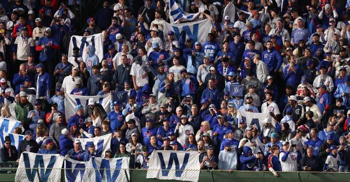 Chicago Cubs vs. Milwaukee Brewers, NL Division Series Game 4, Thursday 10/9, 8:08 CT