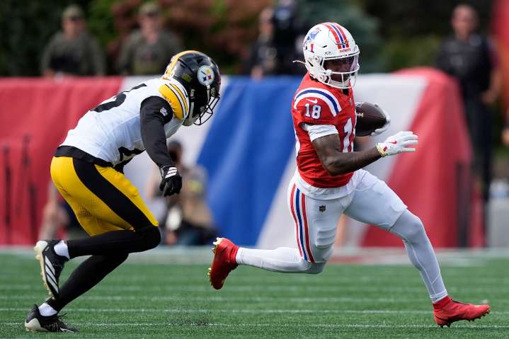 Patriots WR coach Todd Downing still believes rookie receiver’s time will come