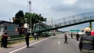 Tras el derrumbe del puente en la General Paz, habilitaron el tránsito