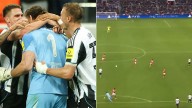 Mira la espectacular asistencia con la mano y desde 60 metros que se viraliza en la Champions y ya postulan a la mejor de la temporada Fue para el segundo gol del 3