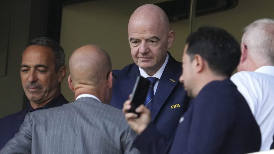 FIFA boss makes appearance on ‘Peace 2025’ stage in Egypt
