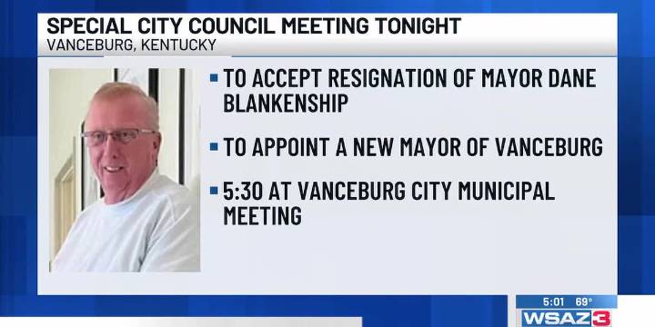 Special city council meeting tonight