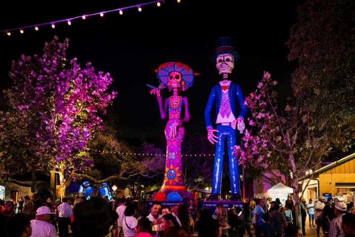 San Antonio, cuna de catrinas y caléndulas