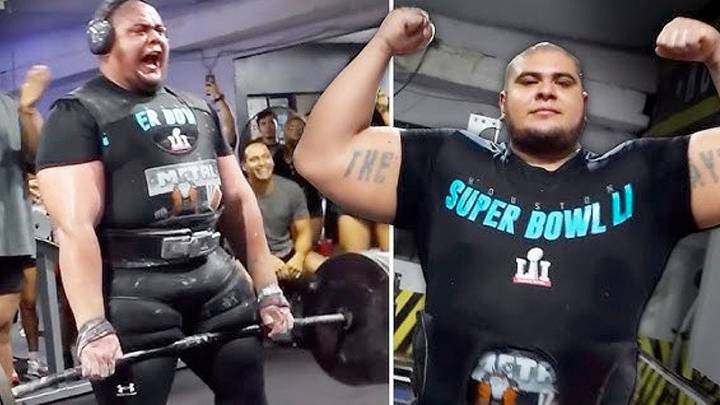 Raúl Flores, el gigante de Tamaulipas, uno de los hombres más fuertes del mundo