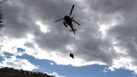 Rescate extremo en un pueblo de Navarra: un trabajador herido grave al sufrir una caída en el monte