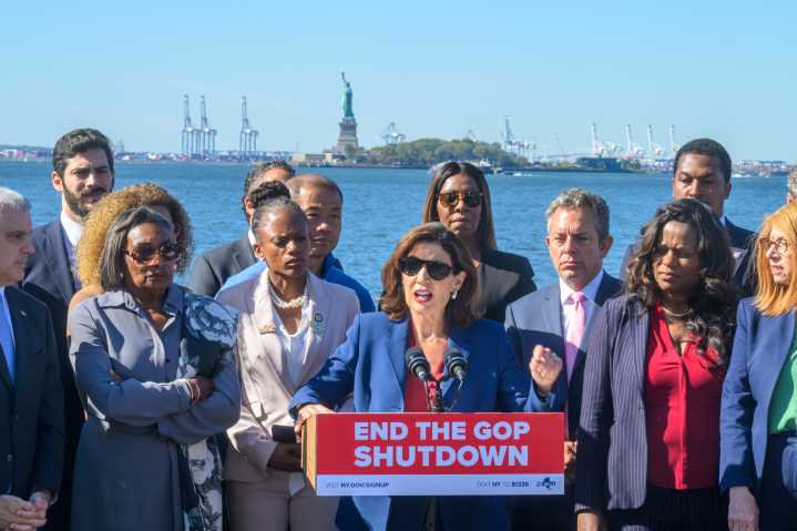 Statue of Liberty to stay open during federal shutdown, Trump says