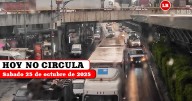 Hoy No Circula sabatino: qué autos descansan este 25 de octubre de 2025 en CDMX y Edomex
