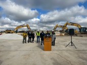 City leaders celebrate Northridge Mall officially being demolished, look to the future