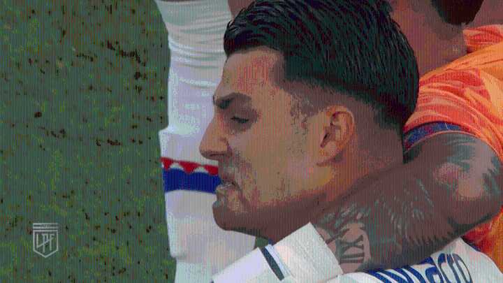 Son of late Boca Juniors manager in tears during minute silence in first game since father's death