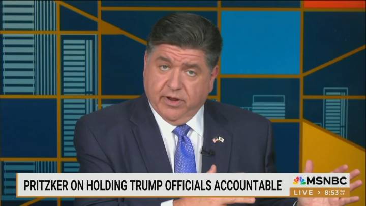 Pritzker Claims Stephen Miller Is ‘Clearly Ordering People to Break the Law’
