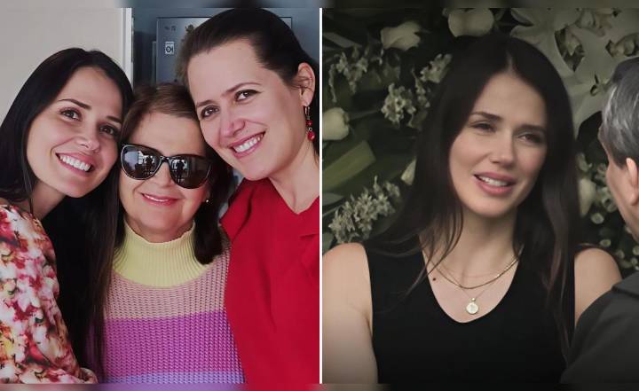 Maju y su hermana le dan el último adiós a su madre: "Tu ausencia pesa en el alma"