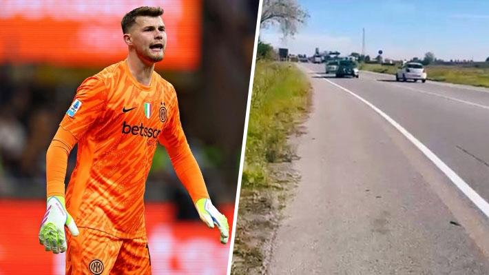 Consternación en Italia: Portero del Inter de Milán atropella y da muerte a una persona