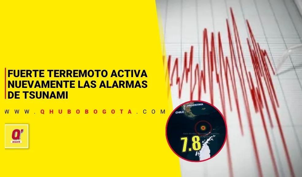 Fuerte terremoto activa nuevamente las alarmas de tsunami - Noticias de Bogotá y Cundinamarca