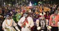 Mega Procesión de Catrinas 2025 llena de color y tradición las calles de la CDMX