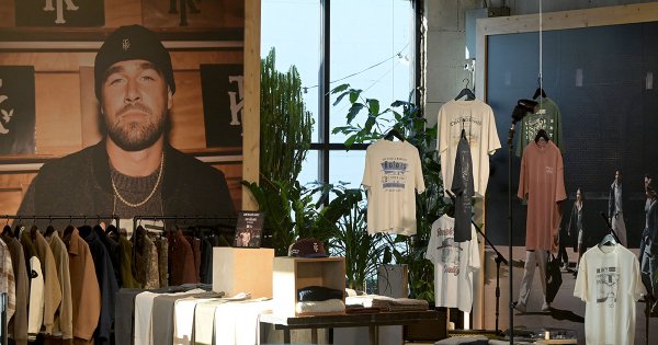With American Eagle Assist, Travis Kelce’s Tru Kolors Goes Long for Fashion Fame