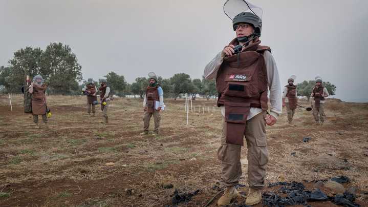$3 million dollar prize goes to group that removes unexploded landmines : Goats and Soda : NPR