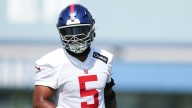 Giants' Kayvon Thibodeaux miffed as tush push fumble not called