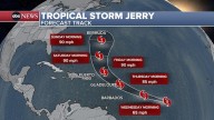 Tropical Storm Jerry forms in central Atlantic: Where it's heading next