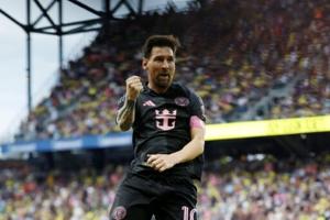 Messi bags hat-trick as Inter roar into playoffs with 5