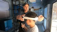 Students experience U.S. Navy careers through virtual reality