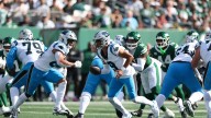 Panthers lead Jets 10-3 at halftime