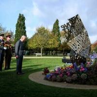 King honours UK's LGBTQ military personnel at new memorial
