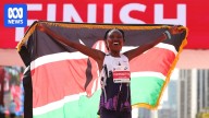 Women's marathon world record-holder Ruth Chepngetich banned for three years over doping violation