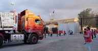 Aid trucks enter Gaza as ceasefire deal brings hope
