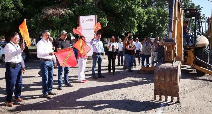 Gobierno de Cajeme inicia trabajos de pavimentación e infraestructura hidráulica
