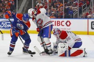 Deadspin | Vasily Podkolzin scores late as Oilers rally past Canadiens