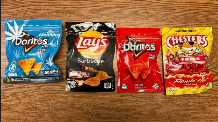 Warren police seize THC products with packages that look like popular candy, chips