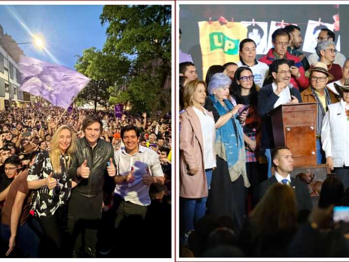 Milei arrasa en Argentina; Cepeda avanza en Colombia