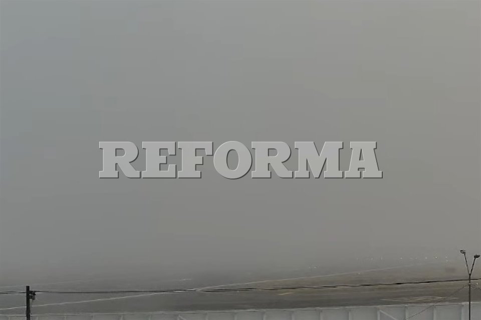 Afecta banco de niebla operaciones en AICM