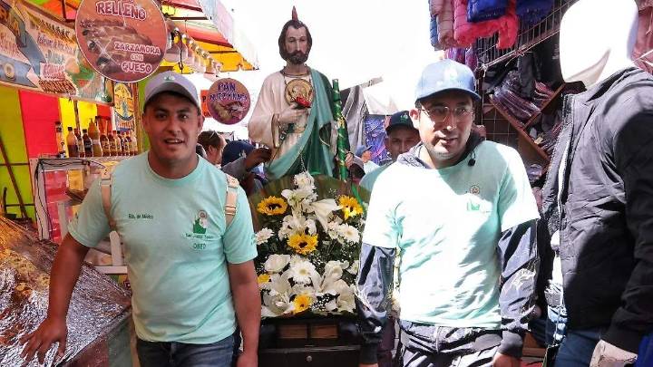 Mineral de la Reforma: Ciclistas recorren más de 60 kilómetros por San Judas Tadeo
