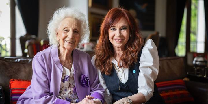 Cristina Kirchner saludó a Estela de Carlotto en su cumpleaños N° 95: “Es una de esas personas imprescindibles en la historia de nuestro país”